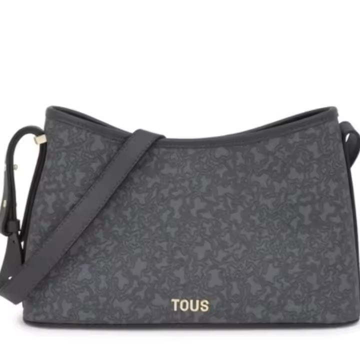Bandolera TOUS grande gris oscuro Kaos Mini Lines 2002183148 TOUS - 1
