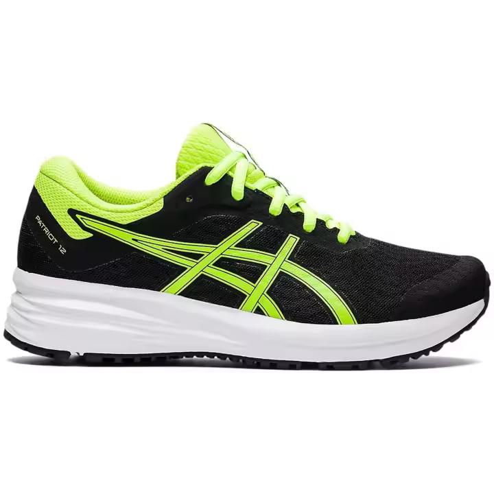 Calzado Running marca Asics modelo 1014A139-011 para  en color black/hazard green - 1