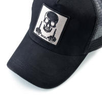 Gorro De Béisbol Para Hombres Con Parche De Calavera Bordada Snapback Hip Hop Gorro De Camionero Transpirable Protección Solar Para Mujeres Uso En Las Cuatro Estaciones - details 6
