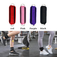 Tirantes De Rodilla Ajustables De Neopreno Con Dobles Anillos Para Entrenamiento De Piernas Y Seguridad En El Gimnasio Soporte De Tobillo Con Cubresaldas Padded Para Deportes Y Abductores - details 1