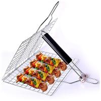 Cesta Portátil para Asar Pescado Maple Inoxidable con Mango Extraible - details 1