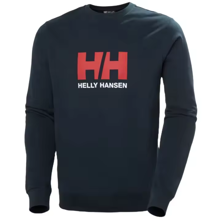 Sudadera Azul Helly Hansen HH Logo Crew Sweat Navy - 1