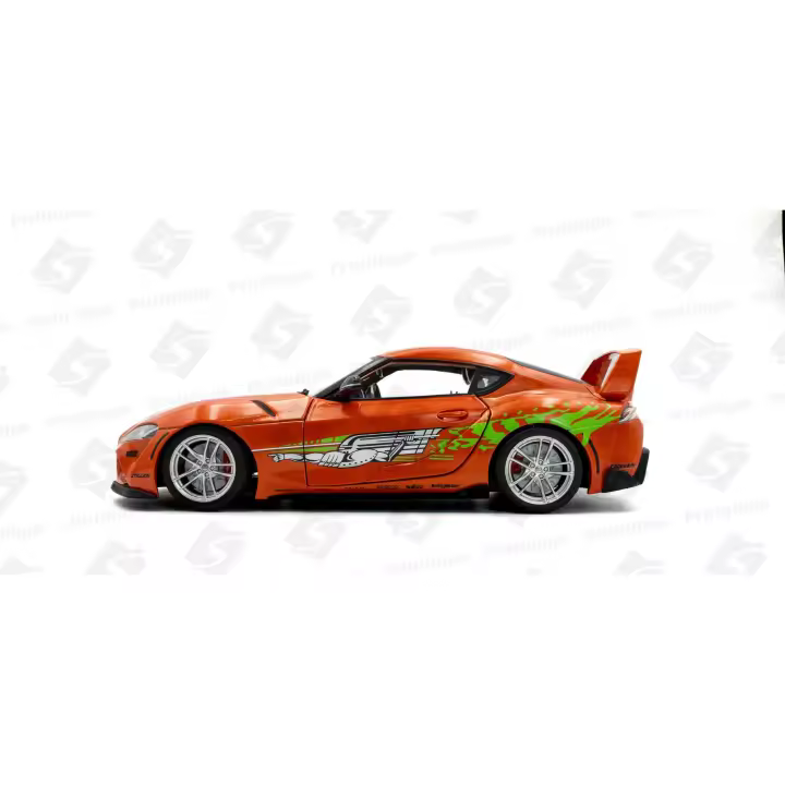 TOYOTA SUPRA GR TRIBUTE 2024 ORANGE 1:18 SOLIDO REF. S1809006 - 1