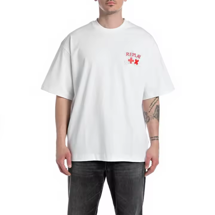 Replay Camiseta De Manga Corta Mmg333.000.23454 - 1