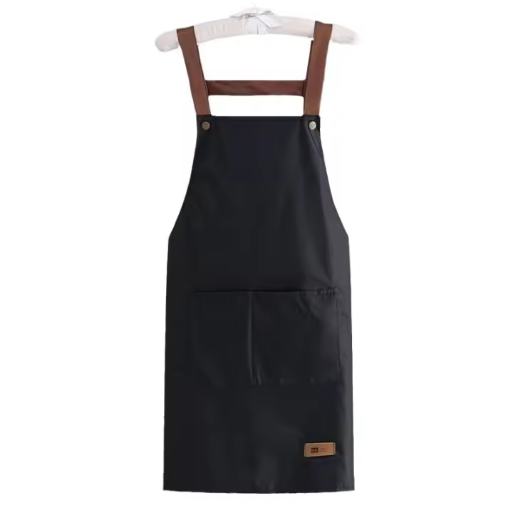Nueva Moda Del Delantal De Cocina Para Mujer Y Hombre Chef Trabajo Delantal Para Barbacoa Restaurante Bar Tienda Salones De Belleza Estudios Uniforme - 1