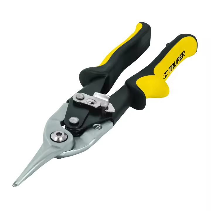 Tijera Truper de Corte Recto con Hoja de Acero Resistente Al Desgaste y Mango Ergonómico - 1