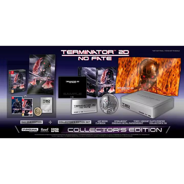 TERMINATOR 2D NO FATE COLLECTORS EDITION Nintendo Switch - Nuevo - España - Meridiem Games - PREVENTA - Lanzamiento 05/09/25 - 1