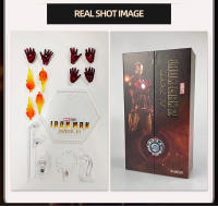 Figura De Acción Iron Man MK4 De ZD Toys 7 Pulgadas Tony Stark Avengers Colección De Modelos Ornamentos Regalo Para Niños - details 2