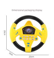 Juguete Musical De Conducción Eléctrica Para Niños Simulación De Volante De Coche Con Luz Y Sonido Regalo Para Niños Juguete De Silla De Paseo - details 7