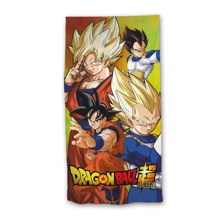 TOALLA PLAYA MICROFIBRA NIÑO DRAGON BALL - 1