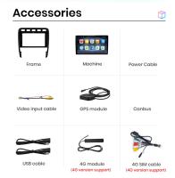 AWESAFE PX9 inalámbrico CarPlay Android Auto Radio para Porsche Cayenne 2002 2003 2004 2005 2006 2007 2008 2009 2010 coche reproductor multimedia GPS 2 din autoradio volante controles RDS Bluetooth - details 22