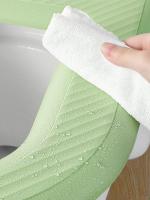 Cubierta De Inodoro Suave Impermeable Y Lavable Funda Para Inodoro O-Shaped Almohadilla De Bidet Accesorios De Baño Ecológicos - details 5