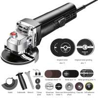 Amoladora de ángulo multifuncional para uso doméstico, 11000r/min, con muchos accesorios para ranurar paneles de pared, corte de pisos, corte de azulejos, etc. - details 0
