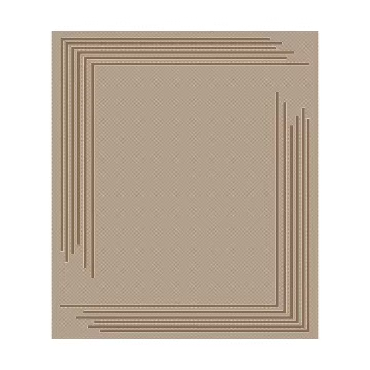 Alfombra de Polipropileno Resistente para Pie de Cama con Pelo Corto de 10 Mm de Altura - 1
