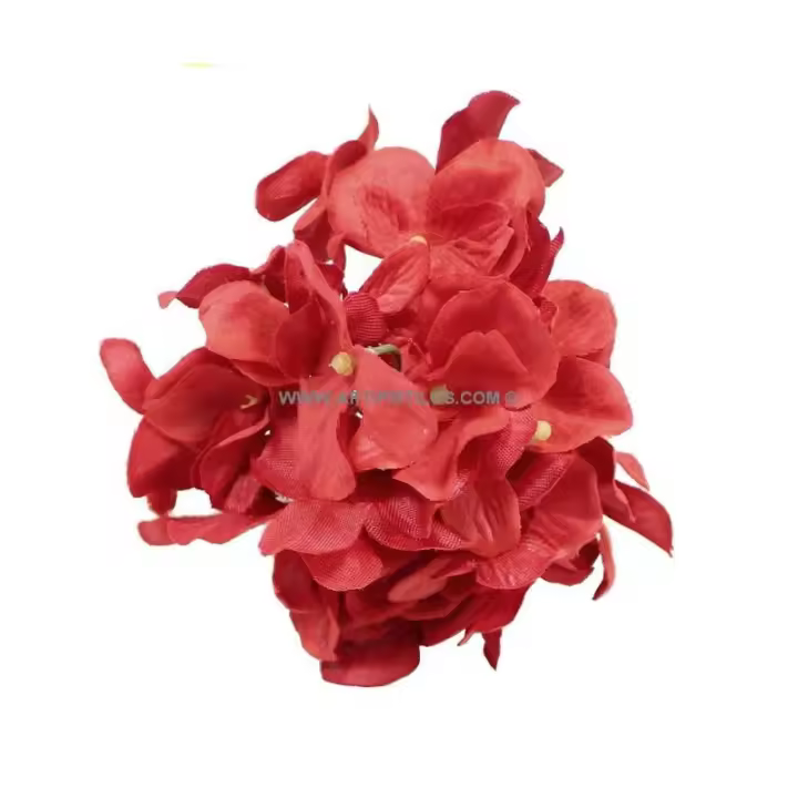 Sombrero de Flores VARA HORTENSIA MINI con 30 Flores de Tela - 1