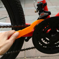 Limpieza De Cadena De Bicicleta Portátil Herramienta De Limpieza Para Motocicleta Y Bicicleta De Carretera Kit De Limpieza De Cadena De Ciclismo - details 5