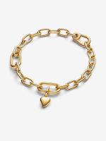 Pandora - Charm Colgante Mini de corazón - Baño de Oro de 14K - details 1