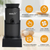 BORUiT SK305 Infusor De Humo Portátil Para Cocina Molecular Generador De Humo Frío Para Carne BBQ Y Cocktails Herramientas De Cocina - details 1