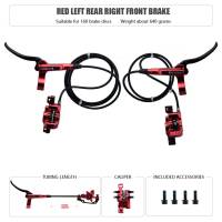 NFOX GT268 Freno De Disco Para Bicicleta MTB Freno Hidráulico De Rueda De 160mm Freno De Aceite Rojo Y Negro Para Montaña Partes De Bicicleta - details 6