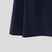 ZANZEA Vestido Elegante Para Mujer Oficina Estilo Coreano Vintage Manga Corta Cintura Ajustada Vestido Mini Verano A-Line Para Fiesta - details 10