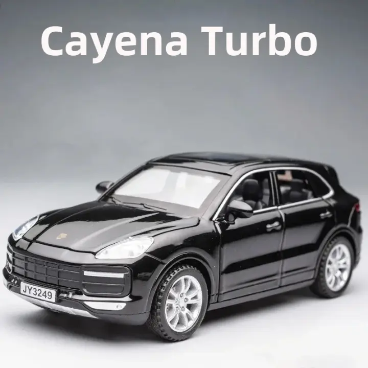 Modelo De Coche De Colección Porsche Cayenne Turbo 1:32 En Aleación De Metal Decoración Y Regalo Para Jóvenes De 14 Años O Más - 1