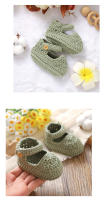 Zapatos Para Bebé Recién Nacidos Niña 0-1Año Moda Color Sólido Punto De Tejido Antideslizante Suave Primera Pasos Invierno Pre-walker - details 12