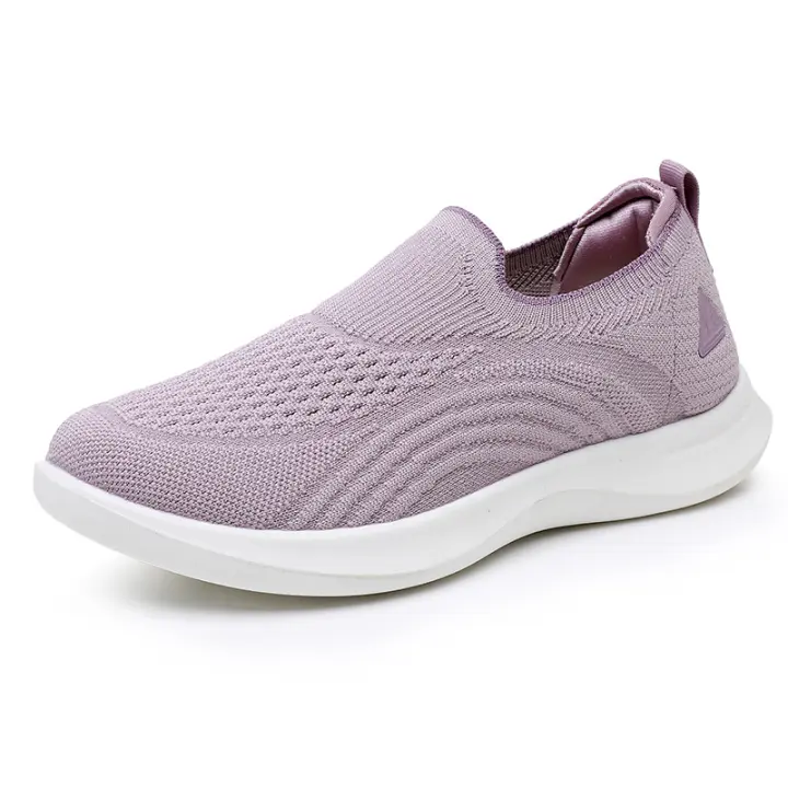 Zapatos para mujer Primavera y Otoño nuevos zapatos sin cordones para mujer Zapatos casuales para caminar Zapatos de madre de suela suave Zapatos deportivos personalizados de moda para mujer - 1