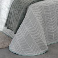 Colcha Verano Reig Marti Modelo OMAN Beige/gris/verde - details 5