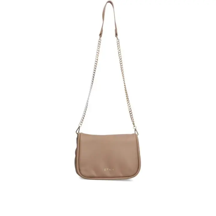 Bolso bandolera pequeña ETIKA b30122 nude - 1