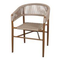 Silla De Cuerda Y Metal Vivian - Misterwils Furniture For Free Souls 57x77x58 - details 12