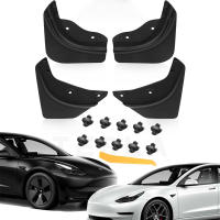 Protector De Barro Para Modelo Y 2019-2024 Protector De Salpicaduras De Alta Calidad En TPE Suave Sin Necesidad De Perforación Accesorios De Parachoques Para Model 3 Highland - details 0
