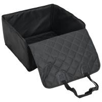 vidaXL Silla de coche para perros negro 45x45x25/55 cm - details 4