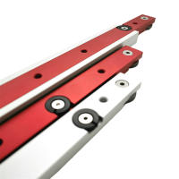 Herramienta De Miter Roja Para Carpintería Con Track T Y Slider Práctico Modificador Metal Miter Barra De Limitación - details 7