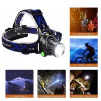 Linterna Frontal LED Recargable T6 Con 3 Modos De Iluminación Y Ajuste De Cabeza De 90° Para Pesca Nocturna Al Aire Libre - details 12