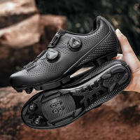 Zapatos De Ciclismo MTB Para Hombres Zapatillas De Motocicleta Con Cleat Zapatillas De Montaña Rastreadoras De Adultos Material Superior Sintético Suela De Nylon - details 17
