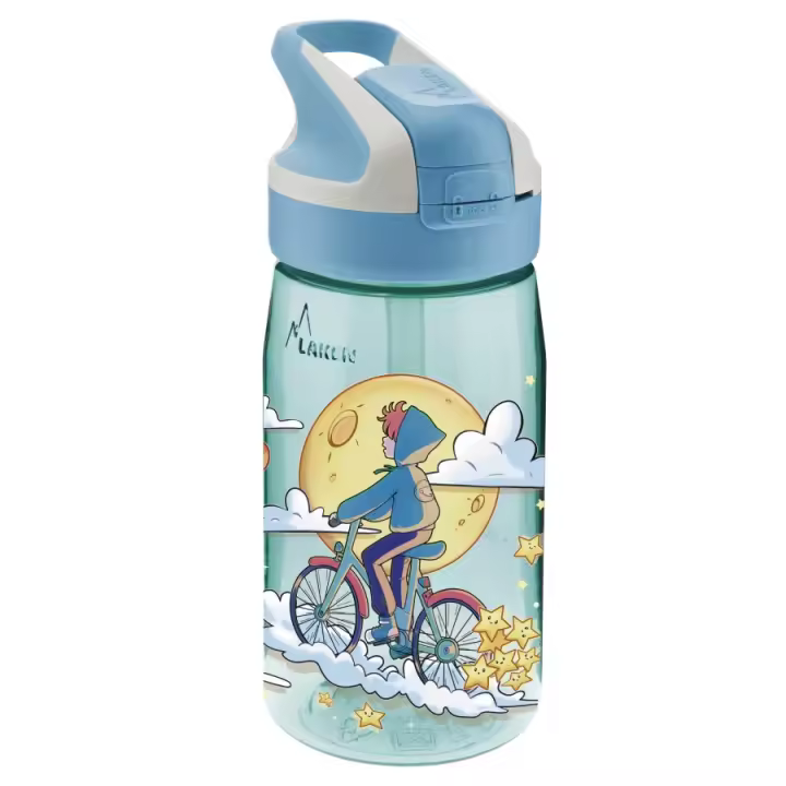 Botella GO TO THE MOON de Tritan 450 ml con Tapón Summit de Laken - 1