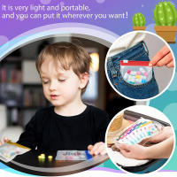 7PCS Bolsas Reutilizables Para Medicamentos Y Joyas Organizador De Almacenamiento Con Cierre De Cremallera Colores Variados - details 4