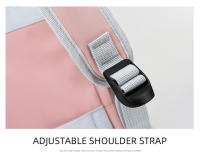 Mochila De Viaje Para Mujer Impermeable Con USB Capacidad Para Laptop Bolsa De Zapatillas Con Correa De Equipaje XA337C - details 19