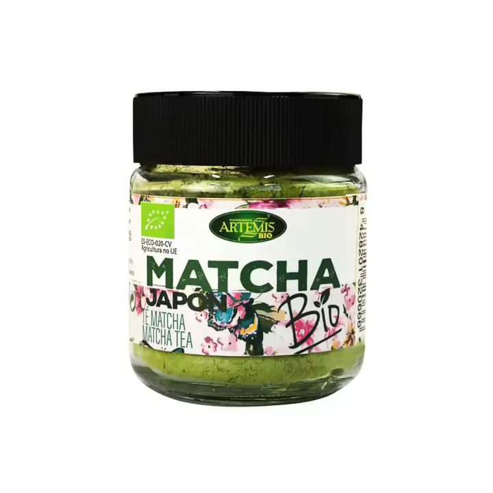 Artemis Te Matcha Premium Polvo Bio 55g - Hoja Entera del Té Verde - 1
