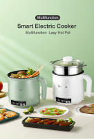 Máquina De Cocina Eléctrica Multifuncional 1.7L Capacidad Single/Double Layer Hot Pot Mini Olla Eléctrica Inteligente Con Sello Antideslizante - details 1