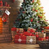 ARBOL DE NAVIDAD SILVESTRE FRONTOSO, 120cm, 150cm, 180cm, 210cm, 240CM, árbol de Navidad Verde Abeto, Árbol de Navidad Artificial, Verde PVC Árboles Decoración Navideña, con Efecto Nieve y piñas, Soporte de Maderal (con Efecto Nieve y piñas) - details 3