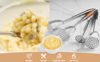 VERSATILE MASHER: It's called a potato masher, but its utility extends far beyond that.