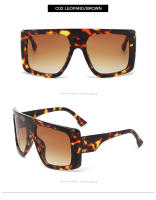 Gafas De Sol Cuadradas Punk Oversize Para Hombre Y2K Tendencia Única Con Lente UV400 Para Ciclismo Y Conducción - details 11