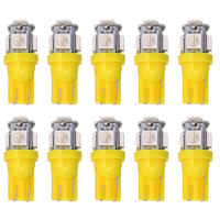 10Pcs T10 LED W5W 5050 5SMD 12V Luces Interiores Para Coche Bombillas De Placa De Matrícula Giratorias Colores Blancas Rojas Amarillas Verdes Rosa Azul - details 8