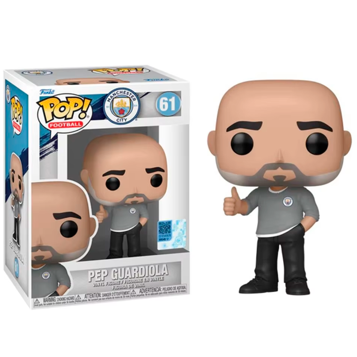 Funko Pep Guardiola Manchester City entrenador coach manager Futbol Football  61 Funko Pop figura