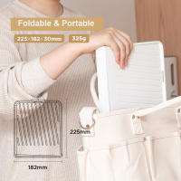 Rack De Secado Para Botellas De Bebé Plegable Con Bandeja Soporte Para Botellas De Viaje Ahorrador De Espacio Accesorios Para Botellas De Bebé - details 1