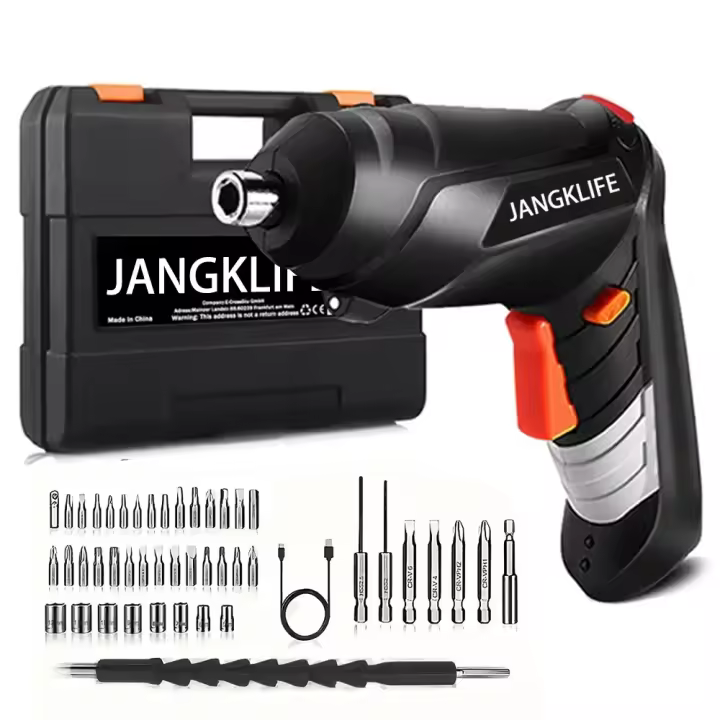 Destornillador Eléctrico Recargable Inalámbrico Potente Con Impacto Herramienta De Perforación Sin Cable Para Proyectos Domésticos Y De Jardín - 1