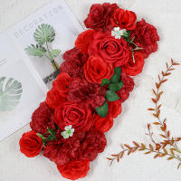 Arco De Flores Artificiales Para Boda Rosas Y Peonías De Seda Decoración De Reception/Banquet Estilo Floral Personalizable - details 12