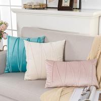 Funda De Cojín Decorativa De Seda Suave Para Sofa Various Colores 30x50 45x45cm 50x50cm Para Sala De Estar Adultos Lavable - details 5