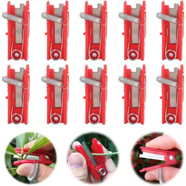 Cuchillo de pulgar multifuncional para jardinería, cortador de jardín, recolector de frutas con los dedos, cuchillo de pulgar para recoger frutas - 1